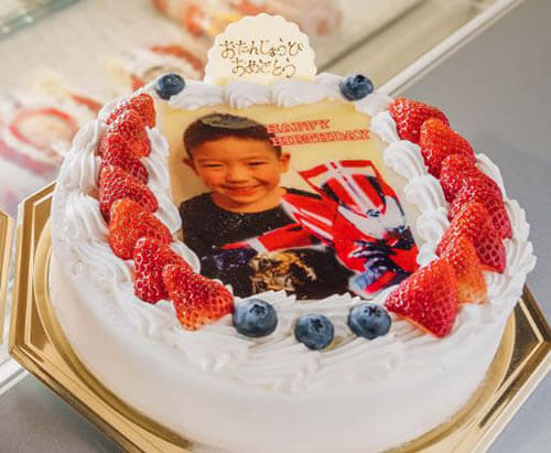 スイーツラボの写真ケーキ