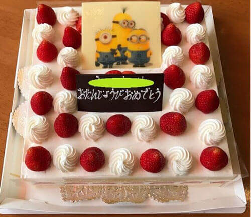 パティスリークレヨンの写真ケーキ