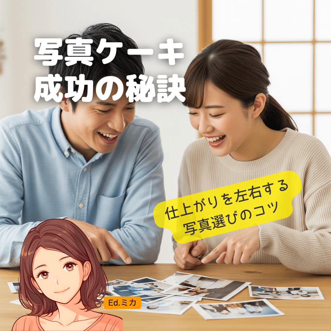 これで完璧！写真ケーキ注文のダンドリ＆成功のコツ