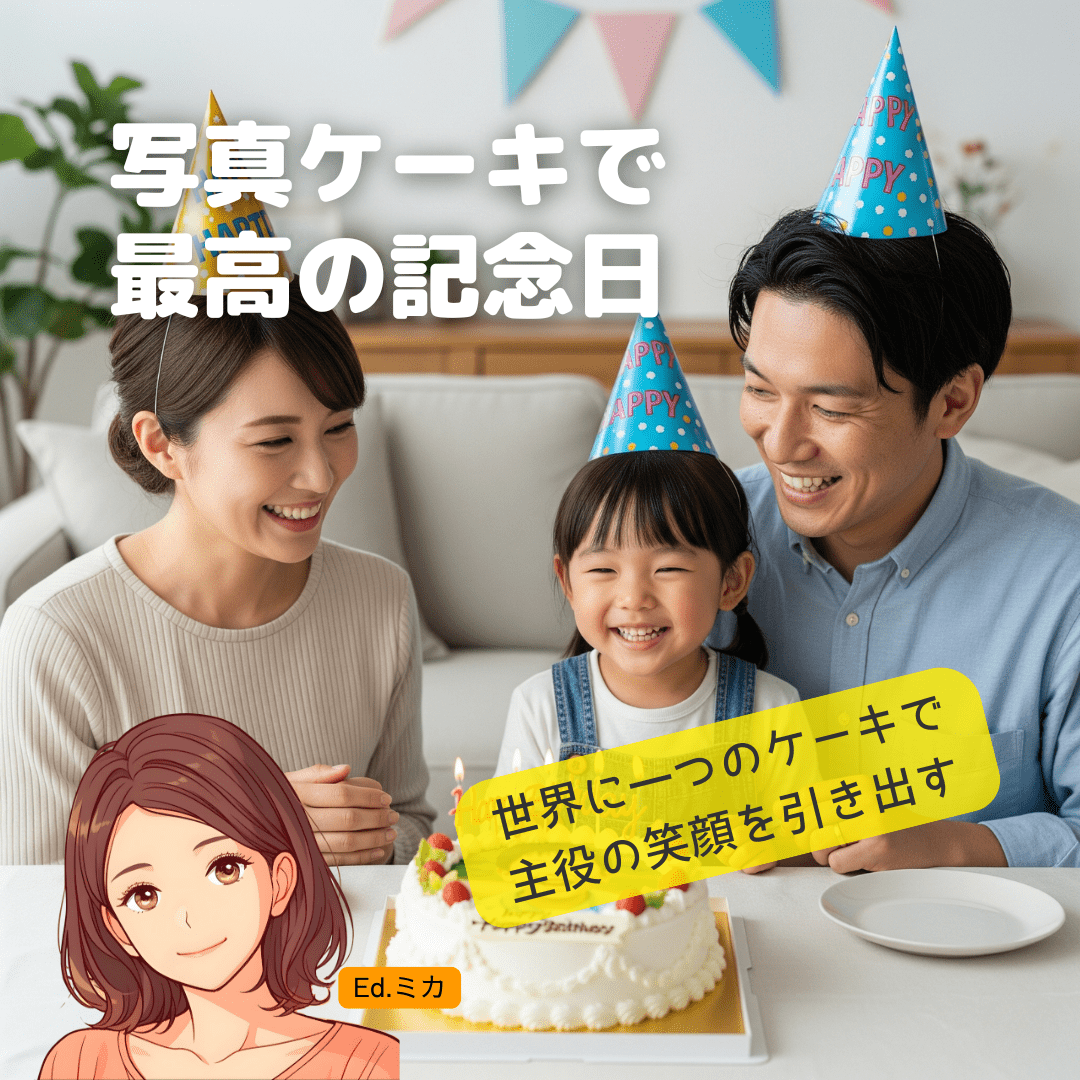 写真ケーキで最高の一日を!一宮市でのお祝いアイデア