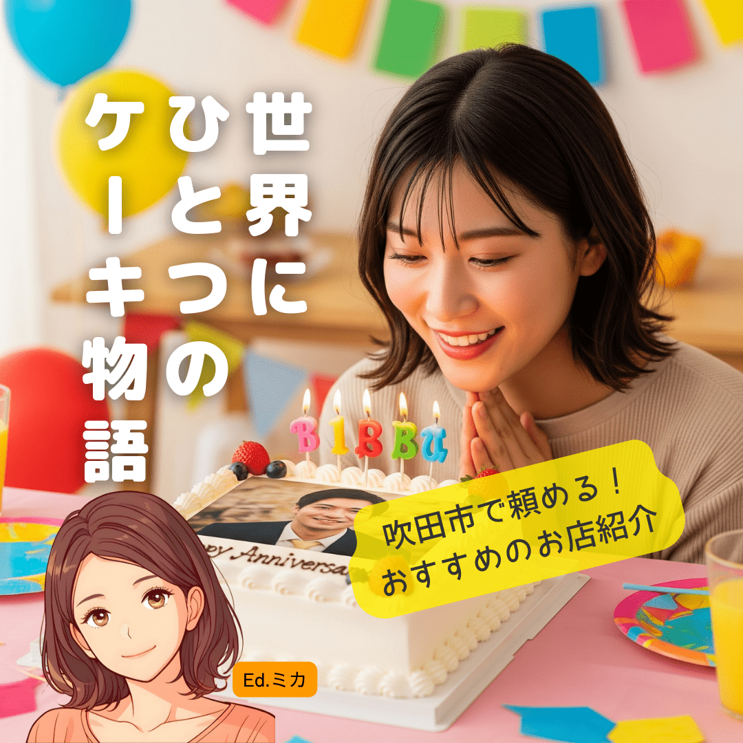 【吹田市】写真・イラストケーキが頼めるおすすめ店