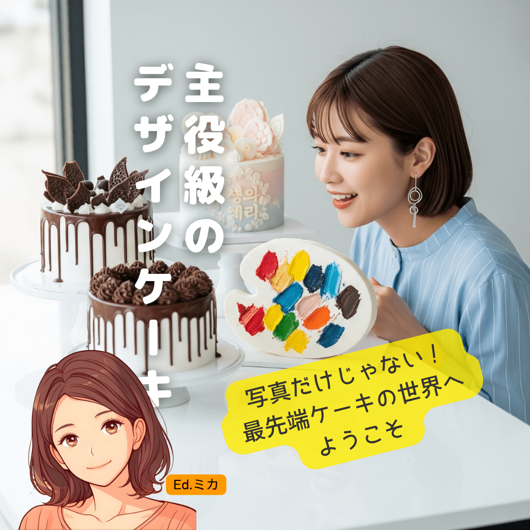 写真プリントだけじゃない！お祝いを彩る最先端カスタムケーキの世界