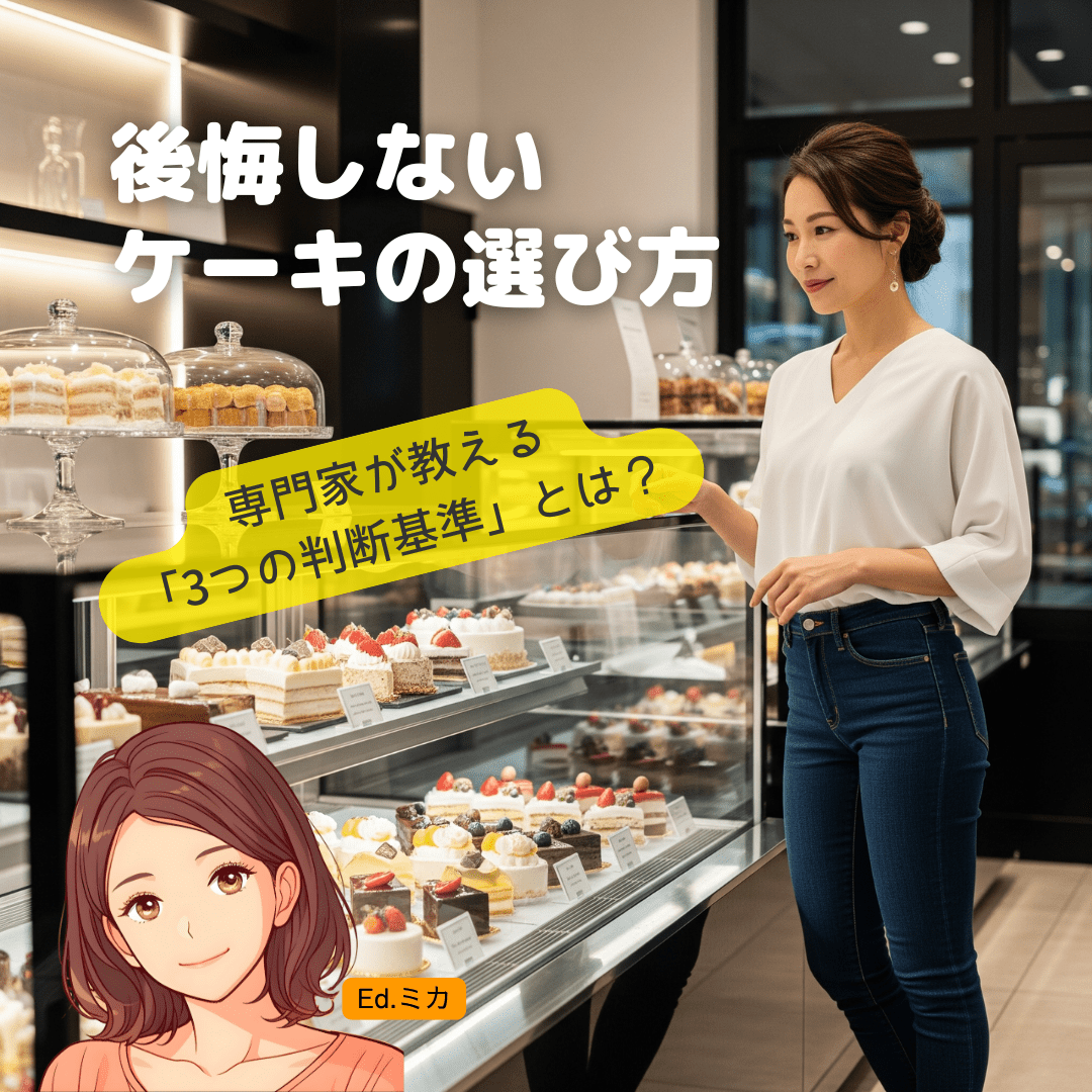 失敗しないための専門ガイド|あなたの希望を叶えるケーキの選び方