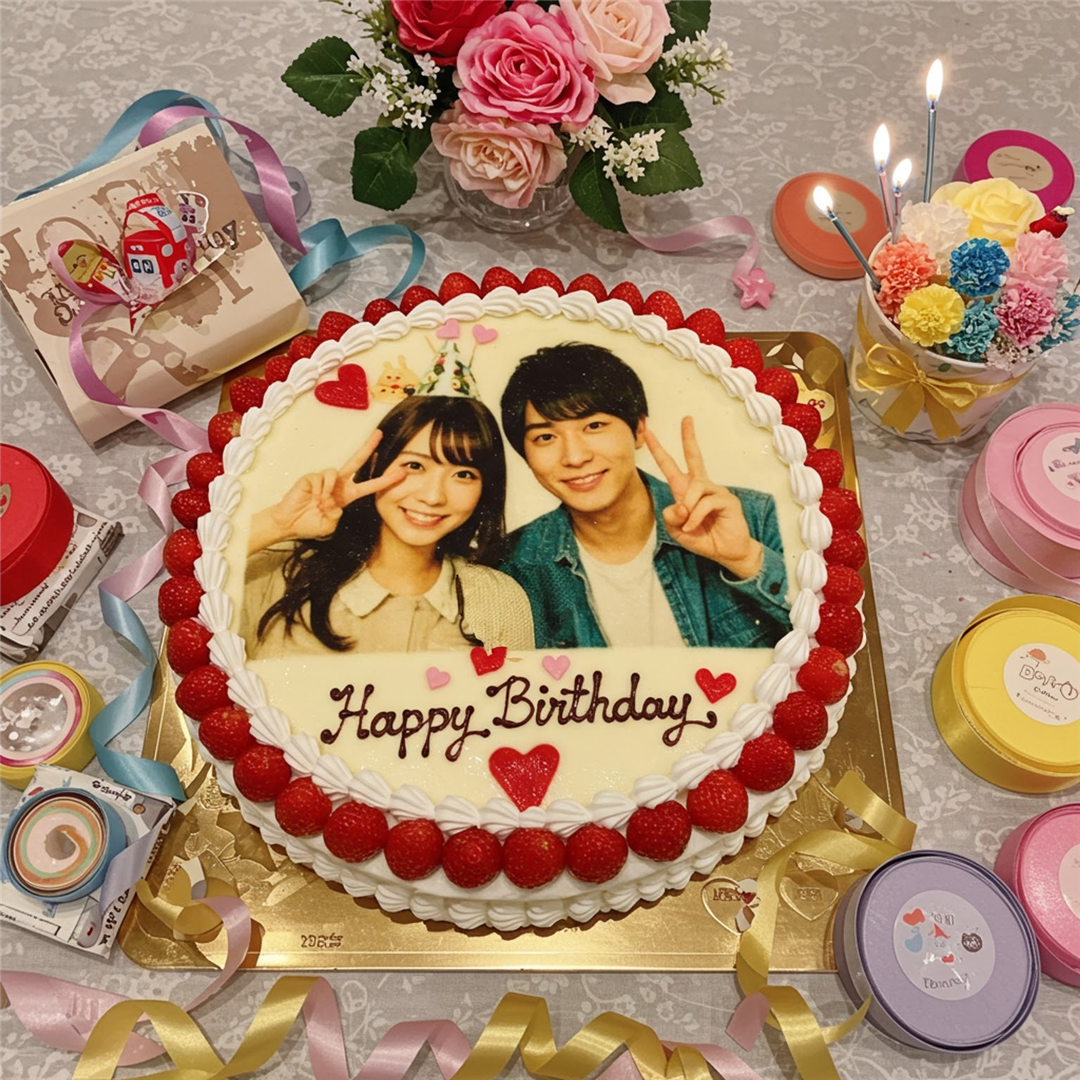 特別な日におすすめの写真ケーキは、どんなデザインがある?